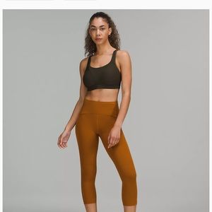 Lululemon Run times bra- high support slate green